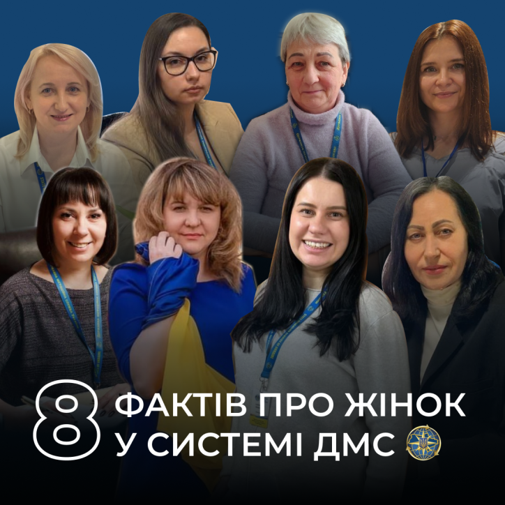 8 березня - 8 фактів про жінок у системі ДМС