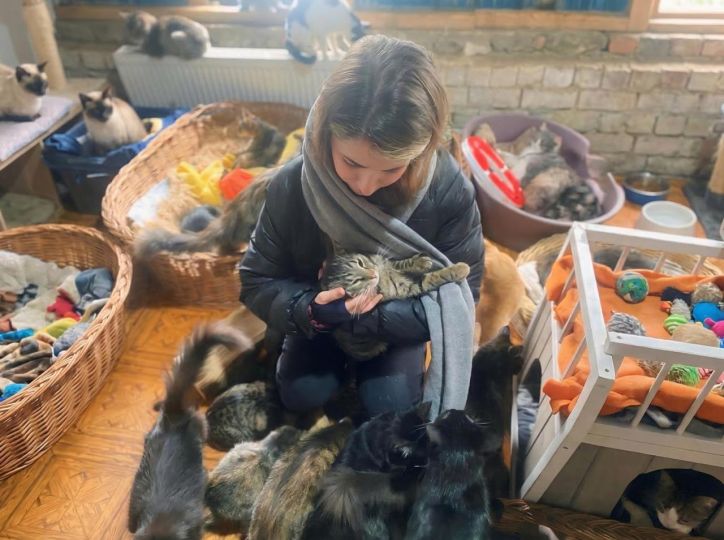 Творити добро разом: працівники ДМС підтримали притулок для тварин на Одещині