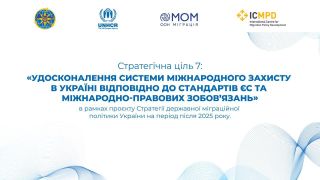 У ДМС обговорили проєкт Стратегічної цілі щодо удосконалення системи міжнародного захисту в Україні відповідно до стандартів ЄС