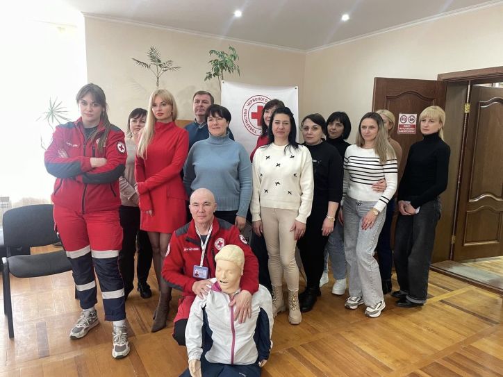 Навчання з надання першої домедичної допомоги