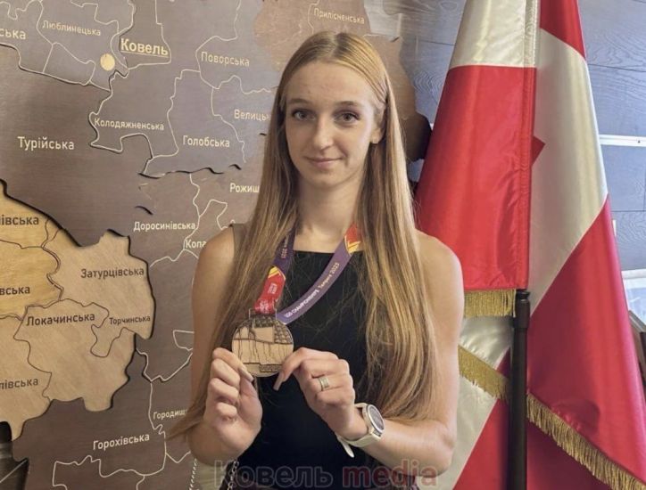 Ковельчанка, яка принесла Україні історичну медаль, готується до нових стартів