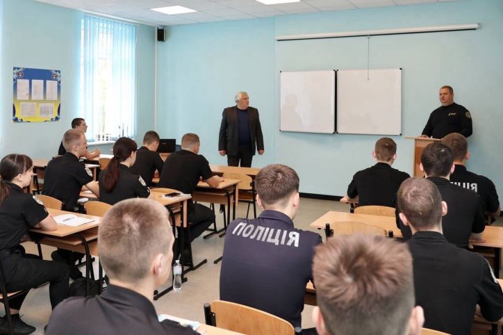 Міграційники Одещини долучилися до проведення бінарного заняття для майбутніх правоохоронців