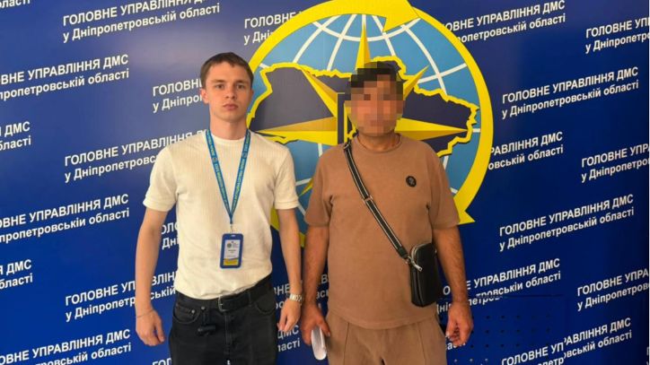 У Дніпрі виявили громадянина Узбекистану, який незаконно перебуває на території України та переховується від державних органів