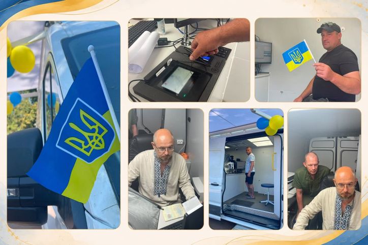 Мобільні підрозділи ДМС продовжують надавати паспортні послуги мешканцям прифронтових територій