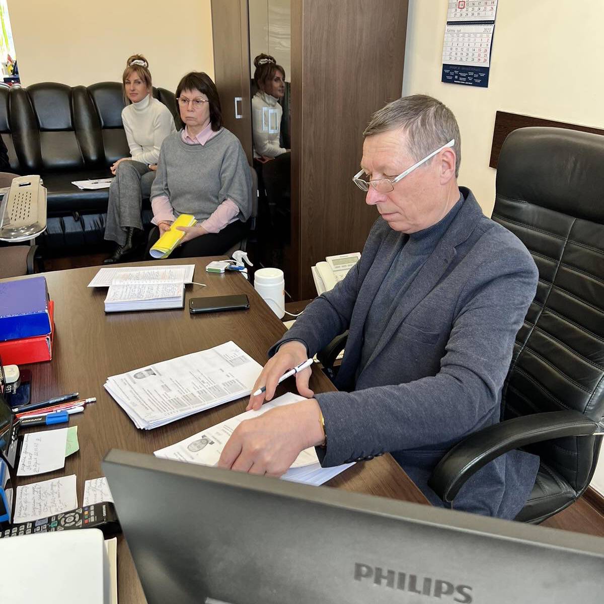 Керівники Головного управління ДМС України в Одеській області провели ...